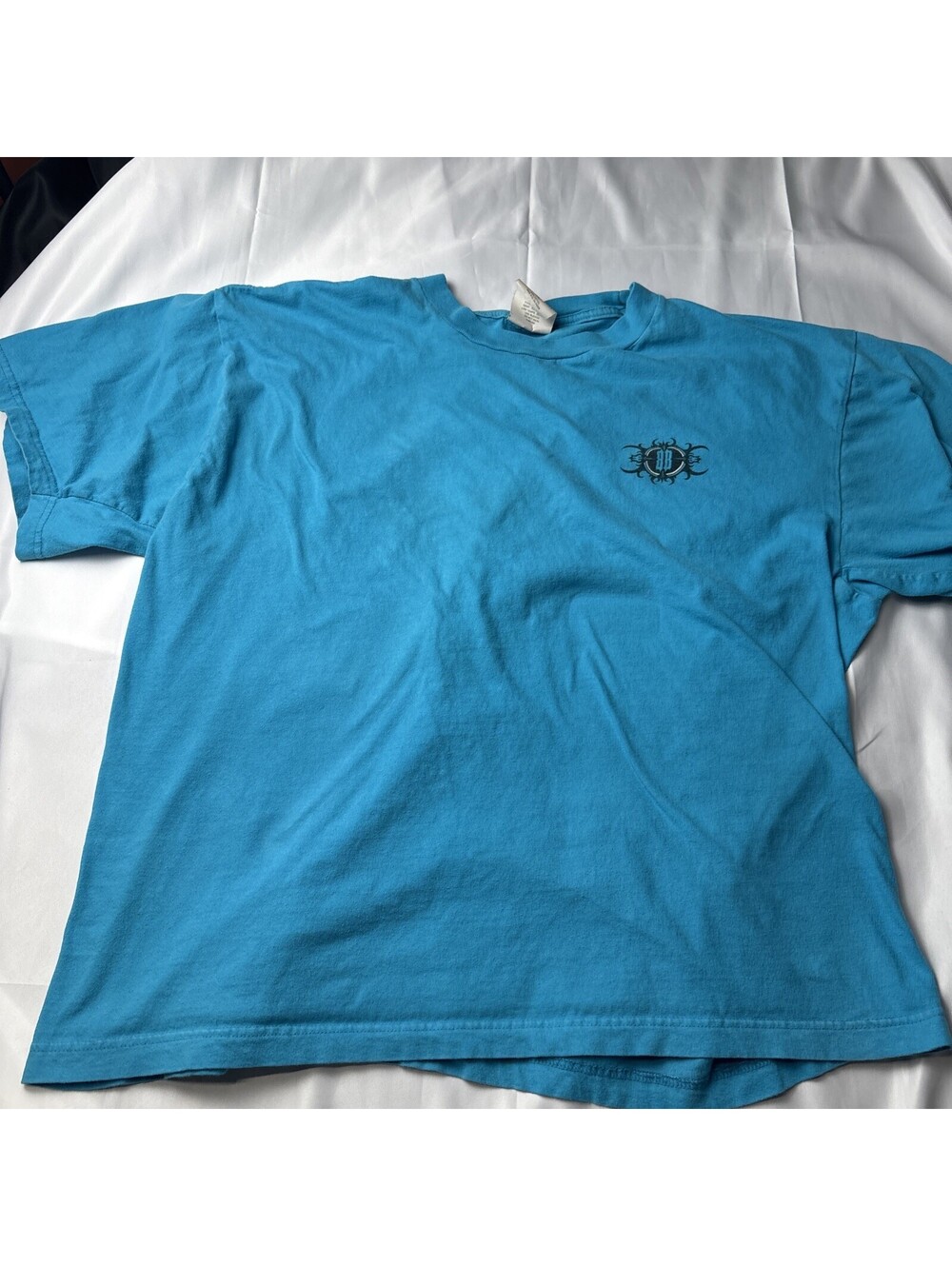 Prime Harvest Cotton Republic XL Blue Graphic T-Shirt